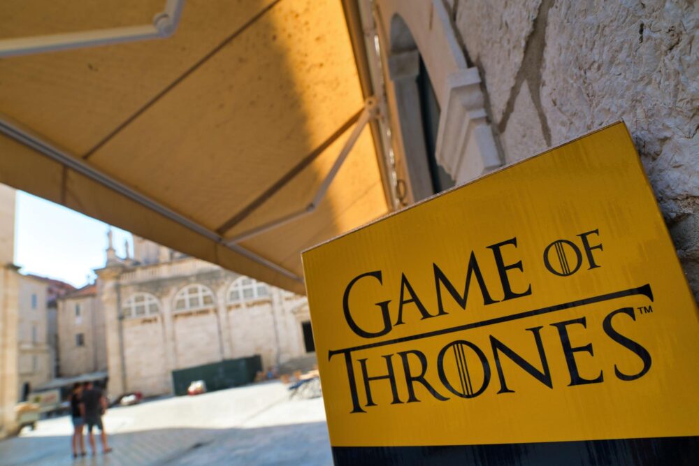 Lieux de tournage de Game of Thrones à Dubrovnik