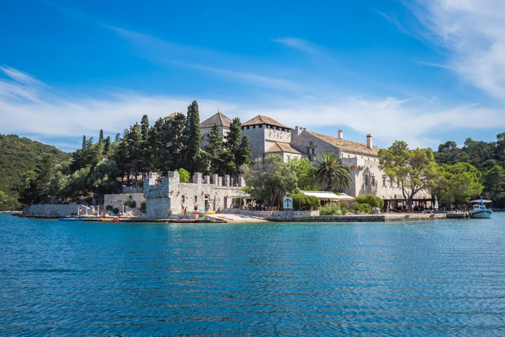 L'îlot Sainte-Marie sur l'île de Mljet