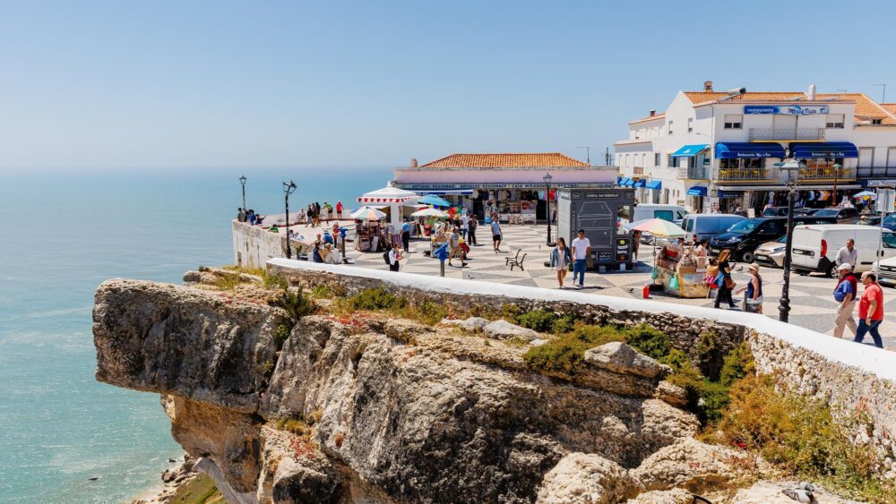 Mirador do Suberco à Nazaré, Portugal