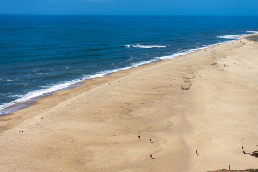 Praia do Norte à Nazaré, Portugal