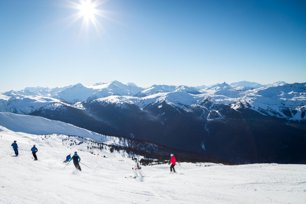 Ski à Whistler Blackcomb au Canada
