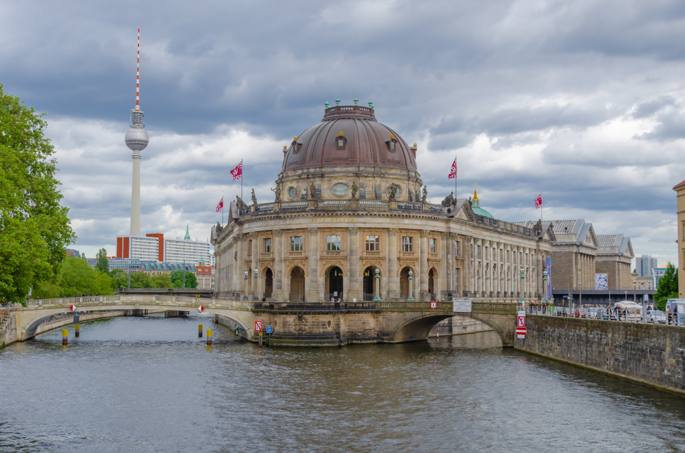 Vue sur le Bode-Museum, Berlin, Allemagne