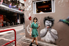 Lieux dans la vieille ville de Hong Kong