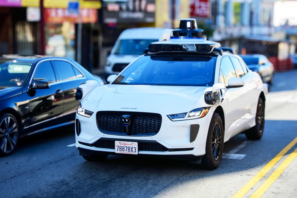 Taxi autonome Waymo à San Francisco