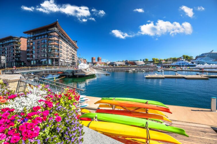 Aker Brygge à Oslo