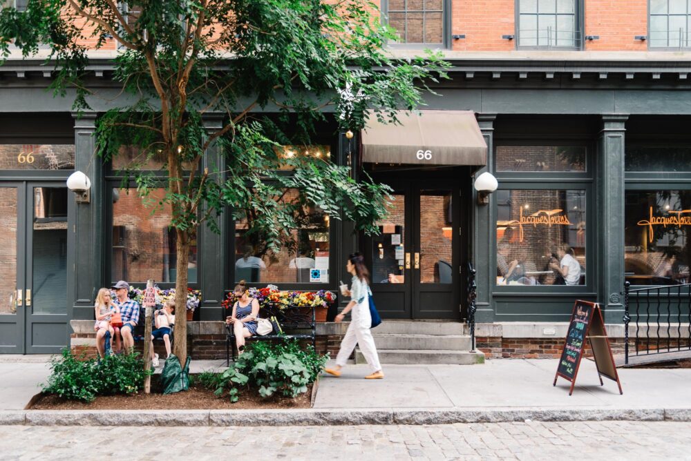 Café à New York