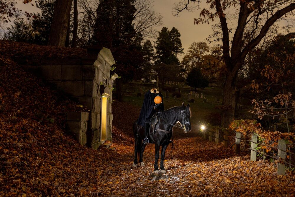 Cavalier sans tête à Sleepy Hollow, État de New York
