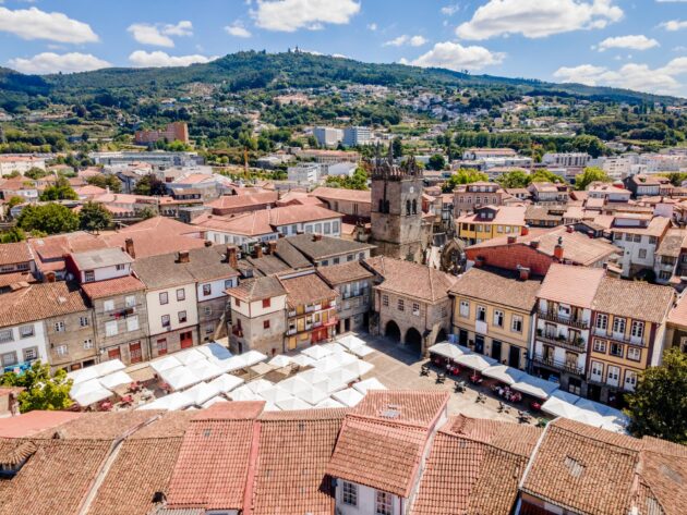 Centre-ville médiéval de Guimaraes, Portugal