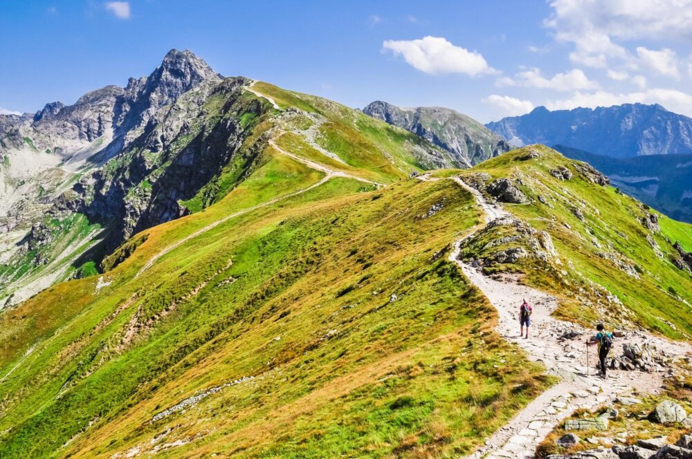 Le trek dans les montagnes des Tatras en Pologne
