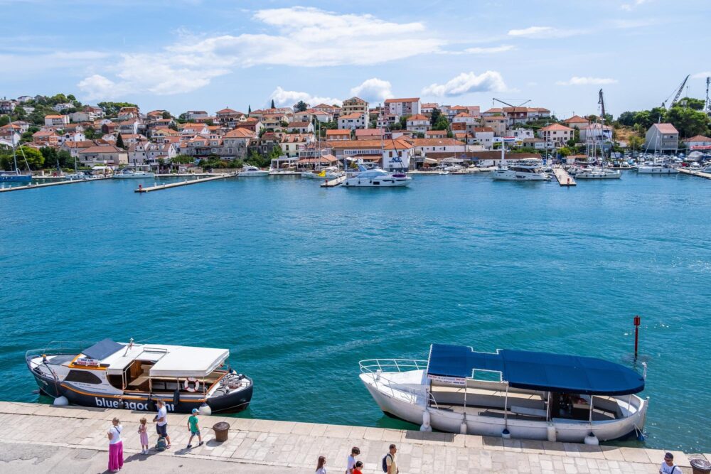 L’île de Čiovo face à Trogir