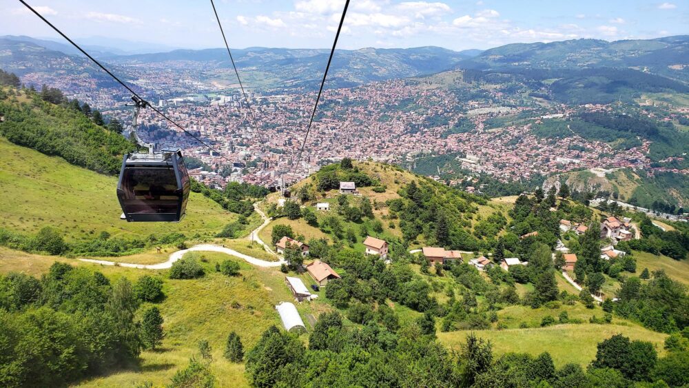 Mont Trebević, Sarajevo, Bosnie