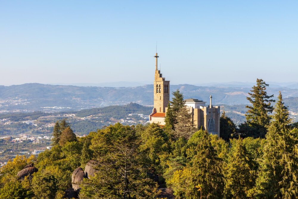 Monte da Penha et Sanctuaire de Penha, Guimarães, Portugal