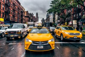 New York sous la pluie