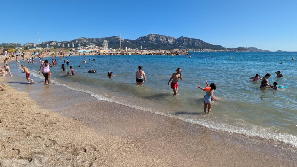 Plages du Prado à Marseille