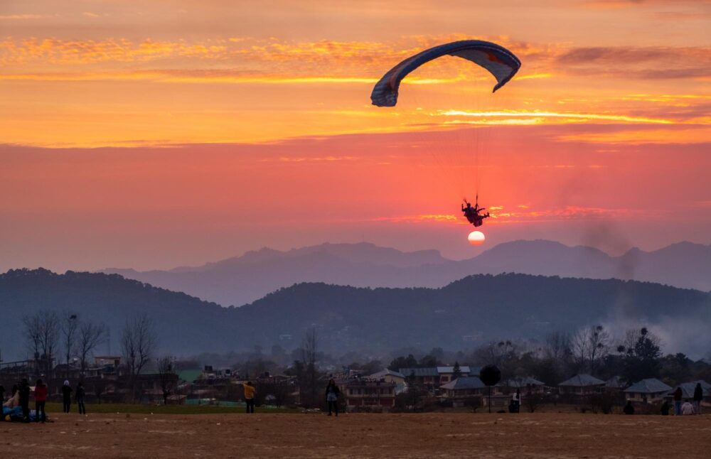 Vol en parapente à Bir Billing, Inde