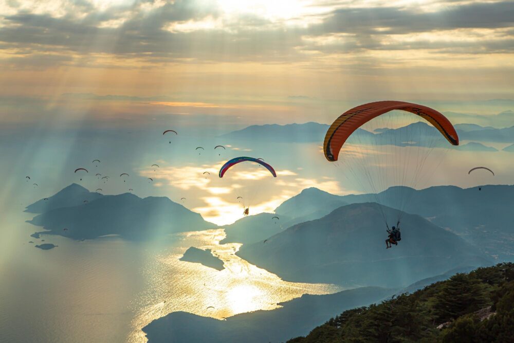 Vol en parapente à Ölüdeniz, Turquie