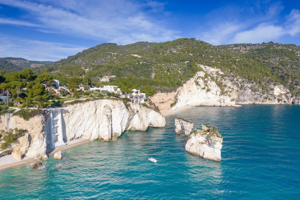 Baia delle Zagare,Gargano,Pouilles<