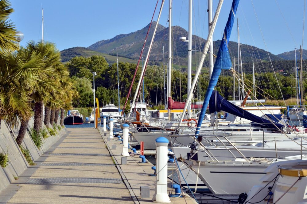 Bateaux au port d'Argelès-sur-Mer