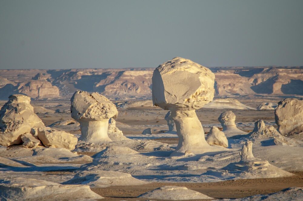 Le désert blanc, Égypte