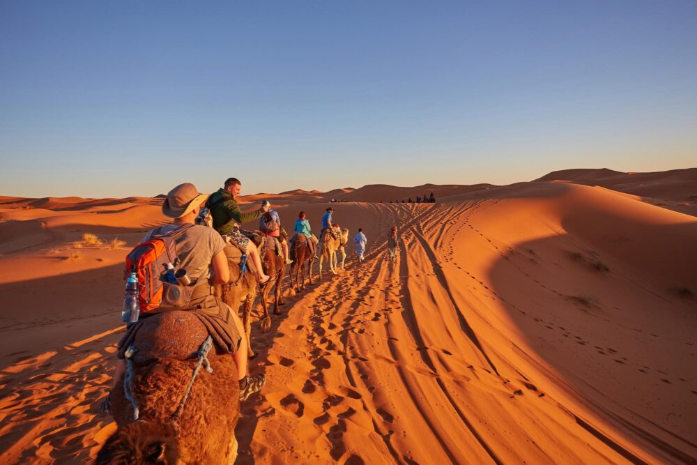 Le désert du Sahara, Maroc