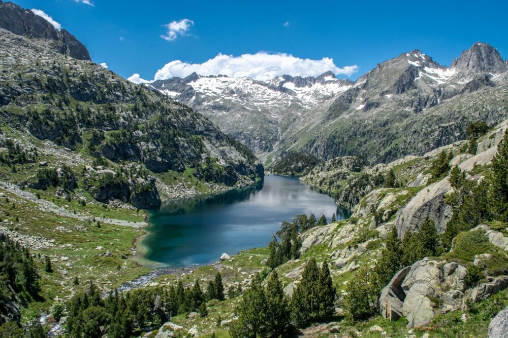 Le parc national Aigüestortes et le lac Sant Maurici en Catalogne