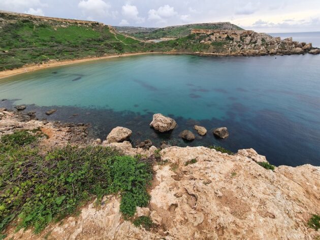 Plage de Għajn Tuffieħa, Malte