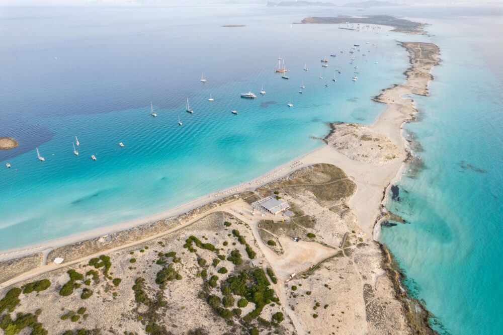 Plage de Ses Illetes,Ibiza