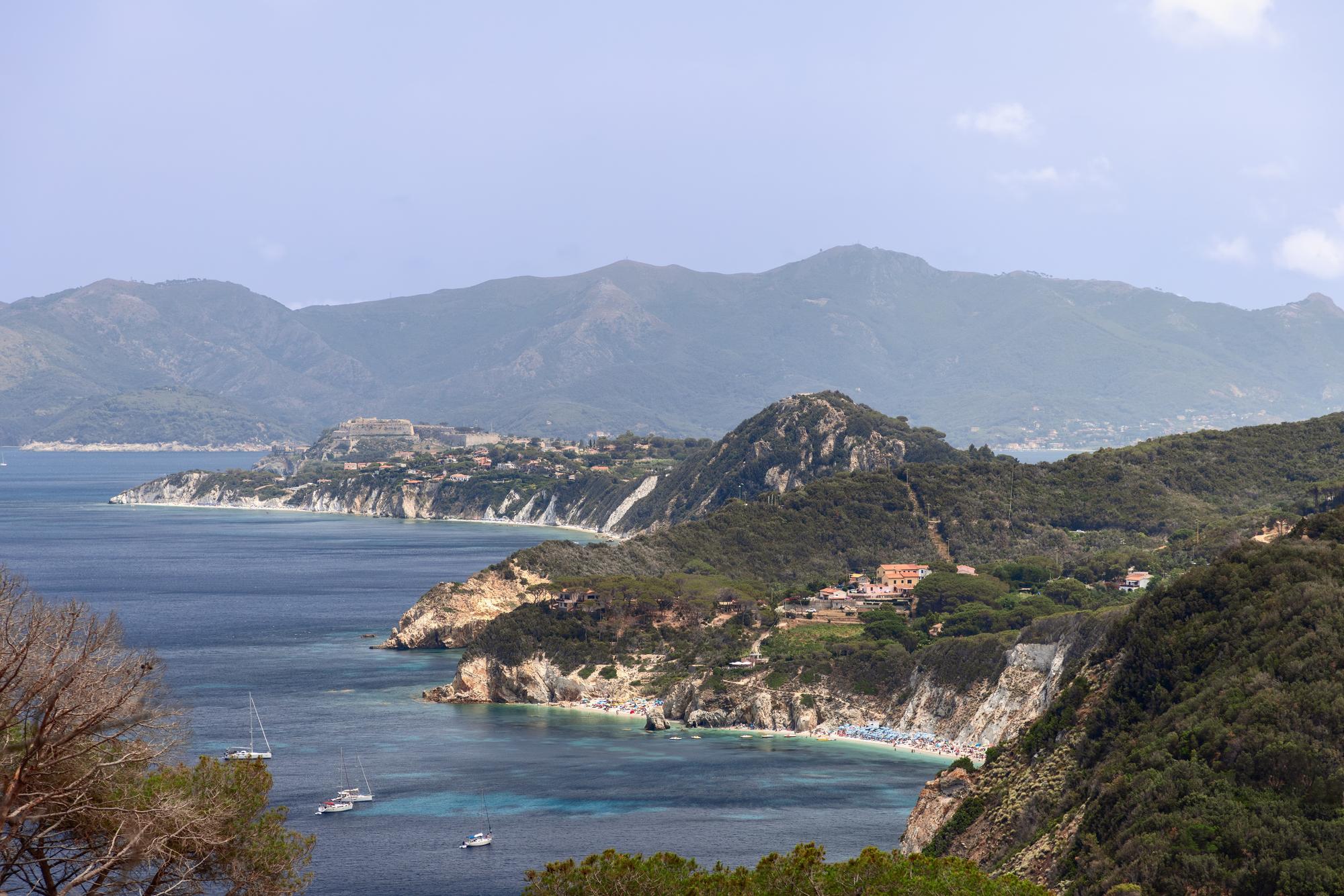Spiaggia di Sansone, Île d’Elbe,Toscane