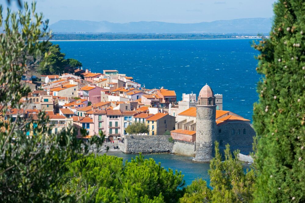 Village de Collioure près d'Argelès-sur-Mer