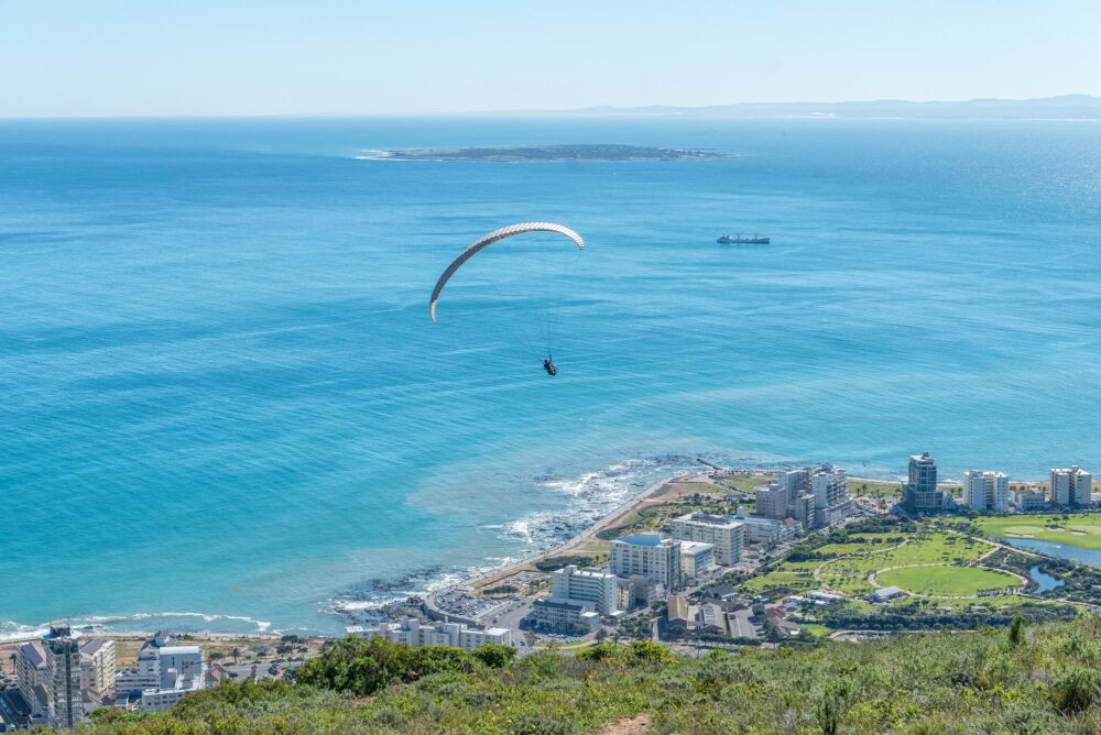 Vol en parapente à Cape Town, Afrique du Sud