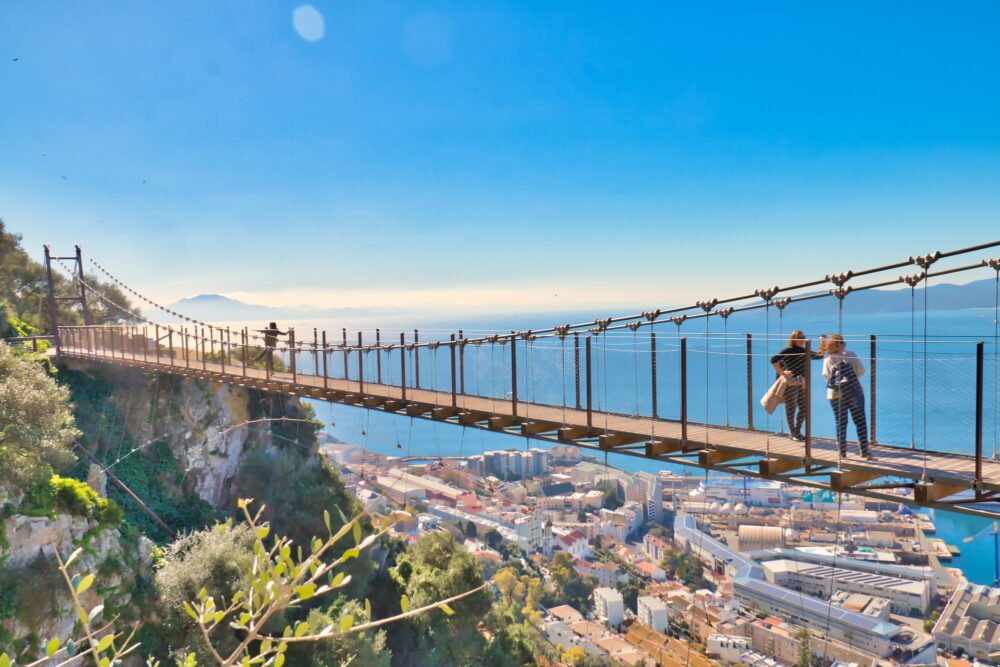 Windsor Suspension Bridge, Gibraltar
