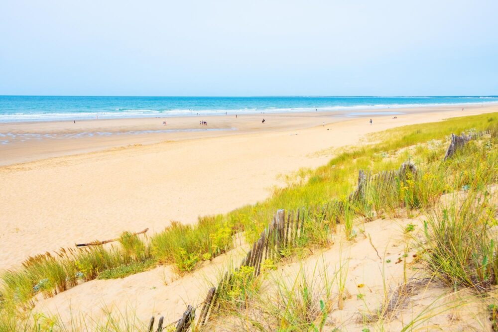 La plage de la Terrière à La Tranche-sur-Mer, Vendée