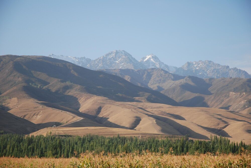 La vallée de Ferghana, Ouzbékistan