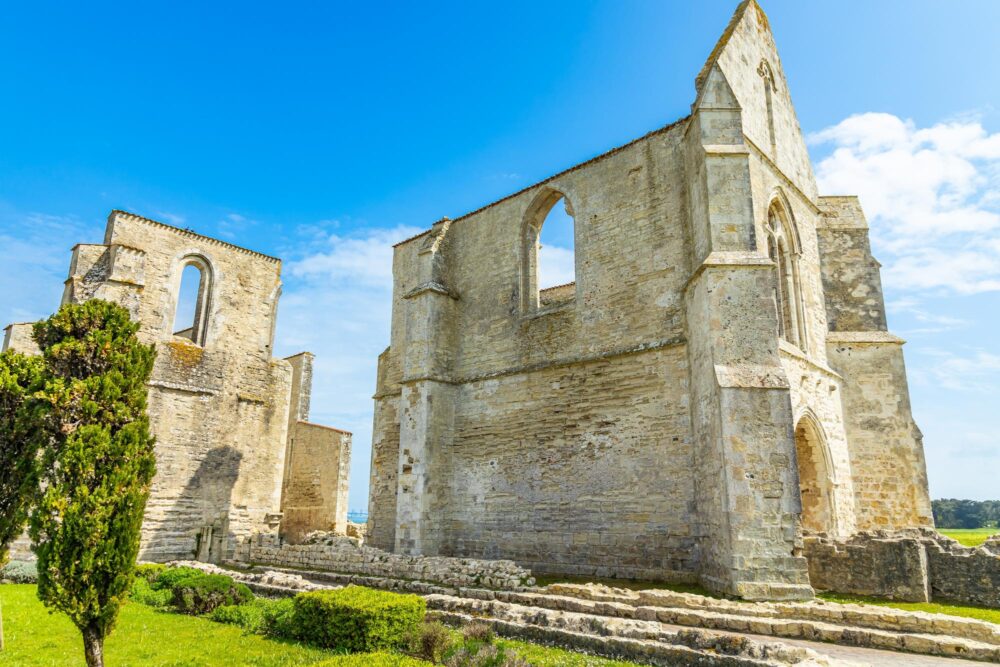 L’abbaye des Châteliers sur l'île de Ré