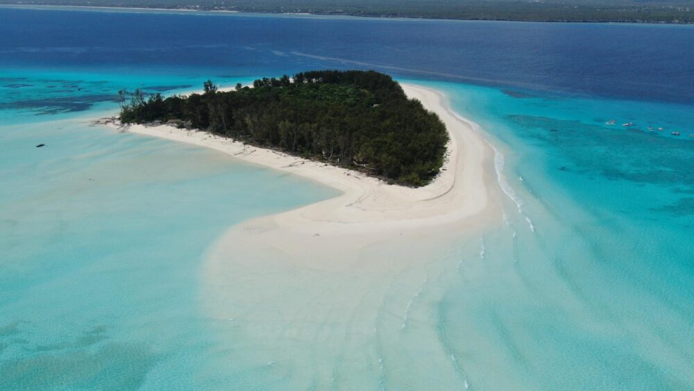 L'atoll paradisiaque de Mnemba à Zanzibar en Tanzanie