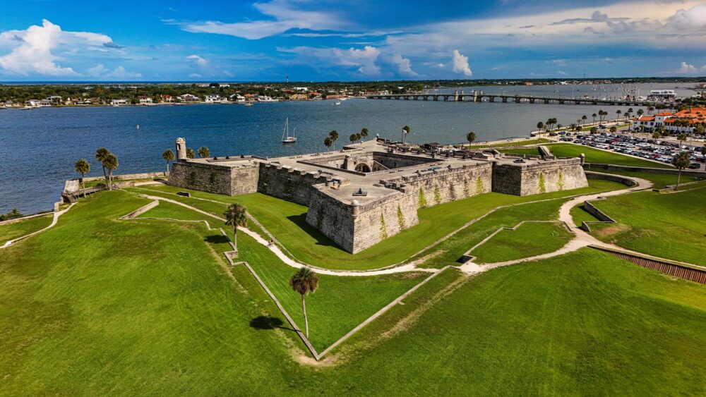 Le Castillo de San Marcos à Saint Augustine, Floride