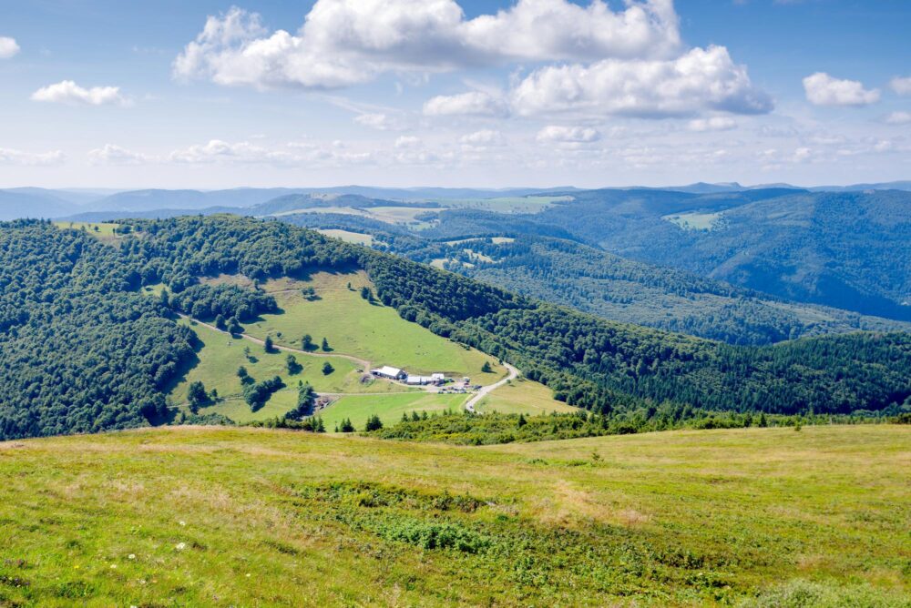 Le Grand Ballon, le plus haut sommet du parc naturel régional des Ballons des Vosges