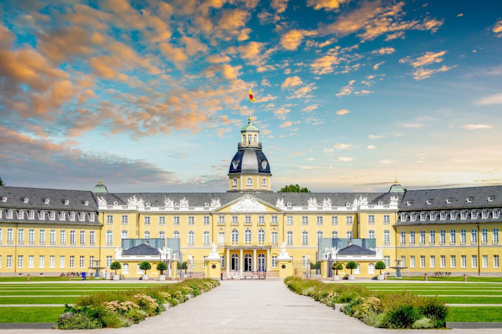 Le château de Karlsruhe