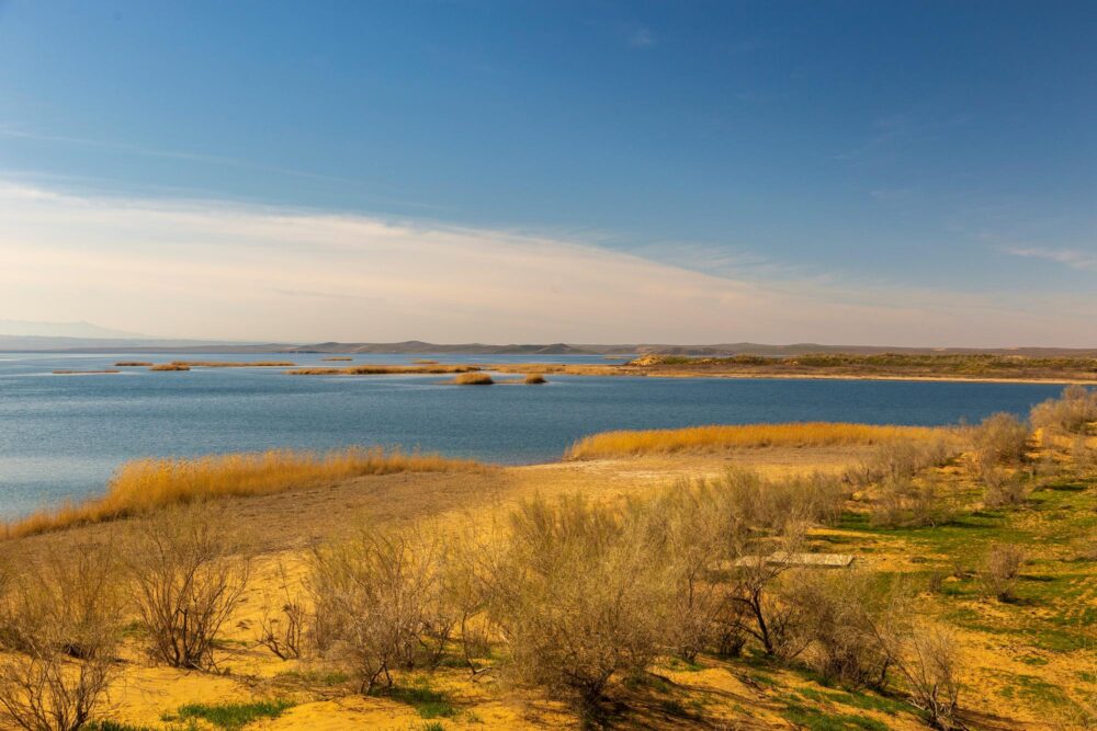 Le lac Aydar Kul, Ouzbékistan
