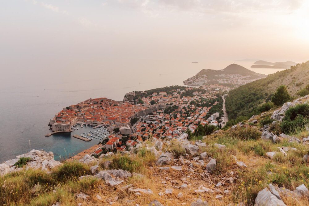 Le sentier de Bosanka près de Dubrovnik