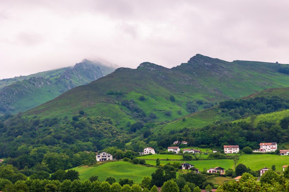 Le village de Sare, Pays Basque