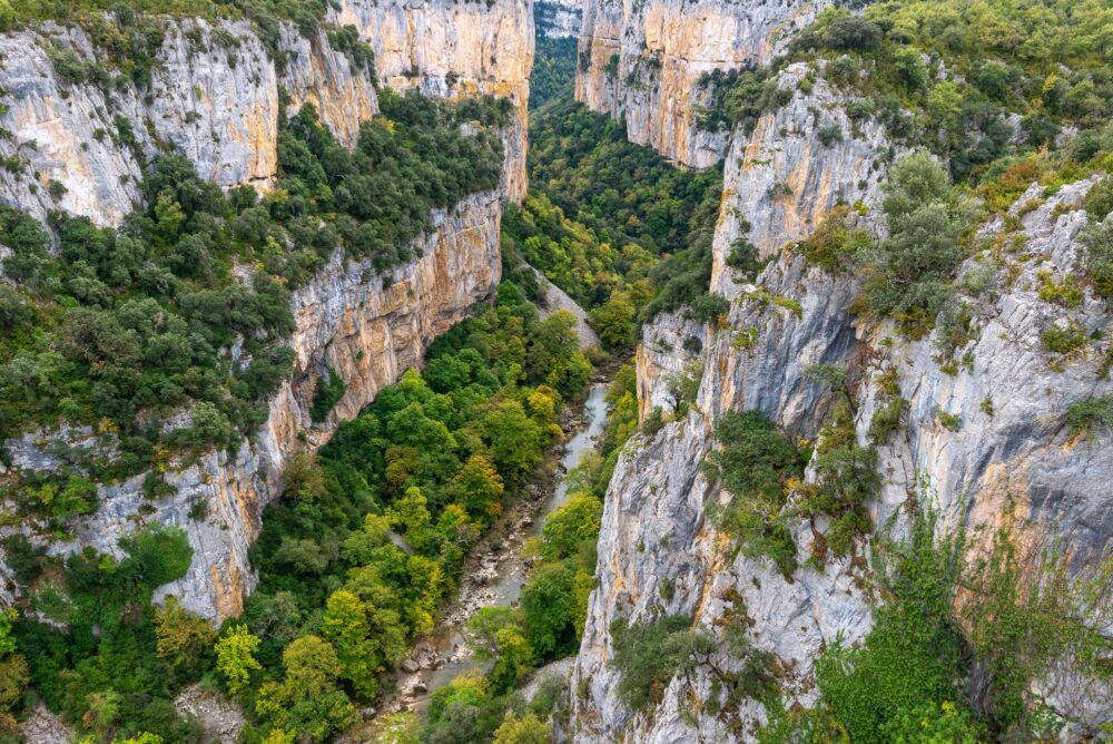 Les gorges d'Arbaiun en Navarre