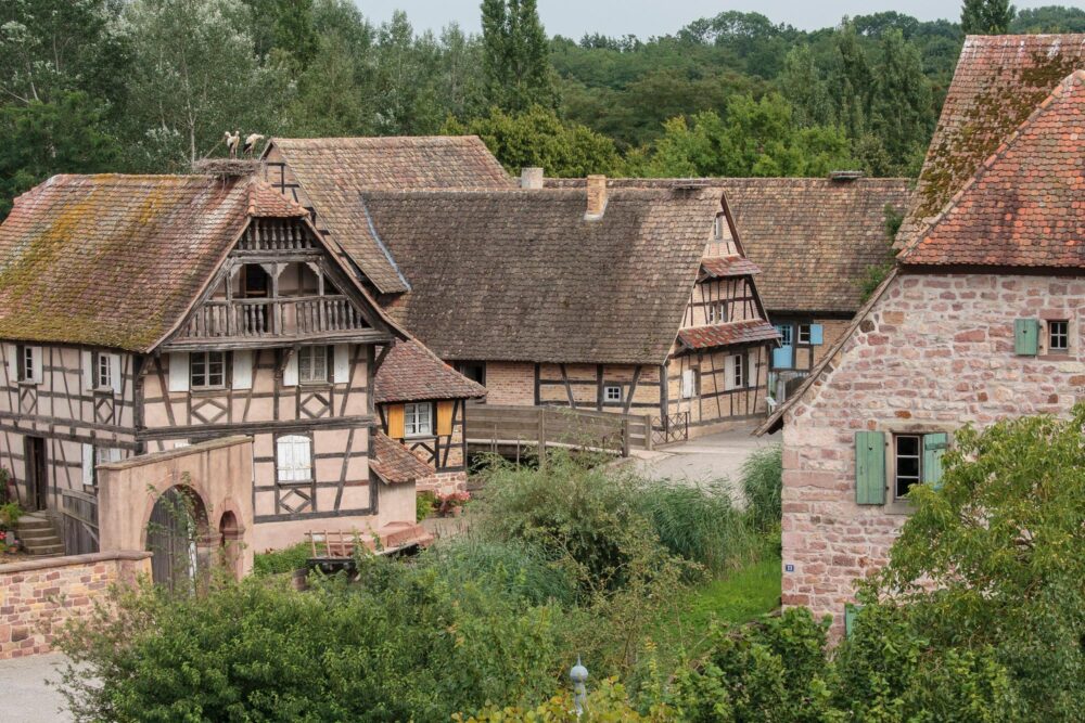 Les maisons alsaciennes traditionnelles à l'Écomusée d’Alsace
