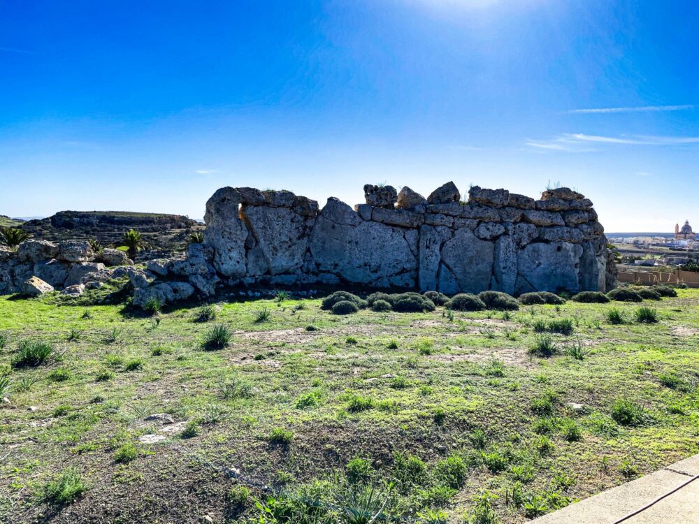 Les temples mégalithiques de Ġgantija à Gozo