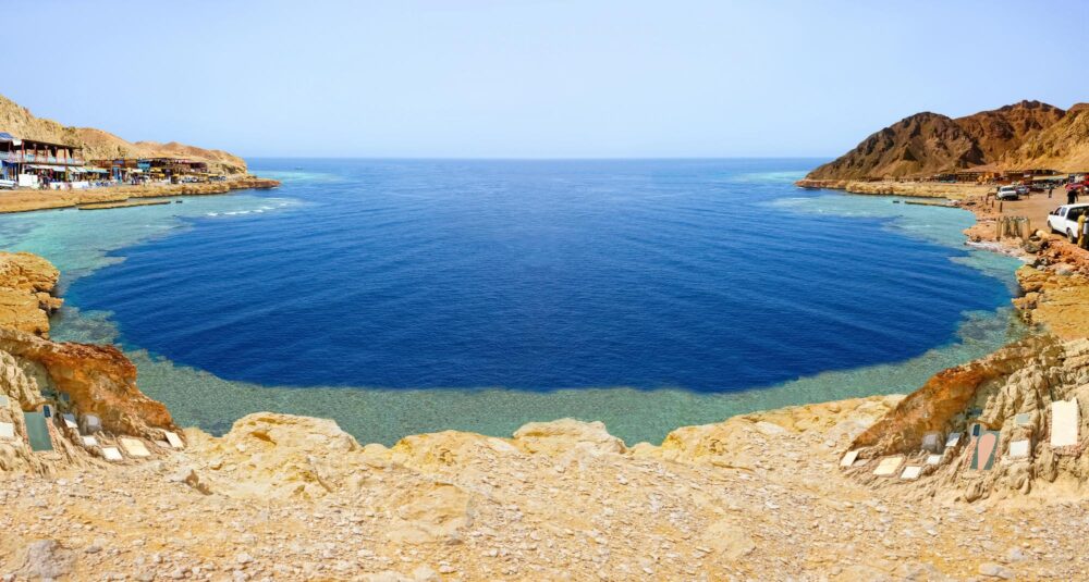 L'incontournable trou bleu où plonger à Dahab en Égypte