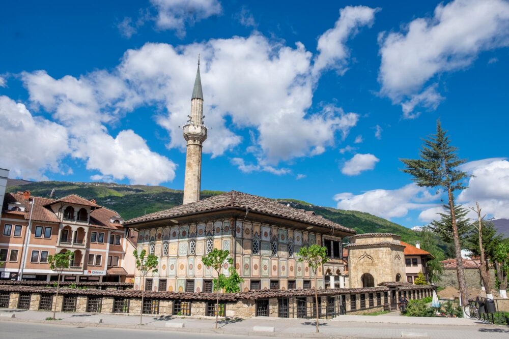 Mosquée peinte de Tétova, Macédoine du Nord