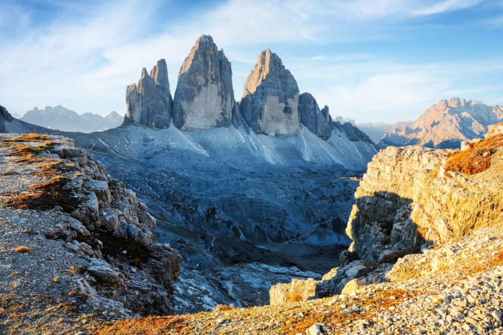 Panorama sur les Tre Cime de Lavadero