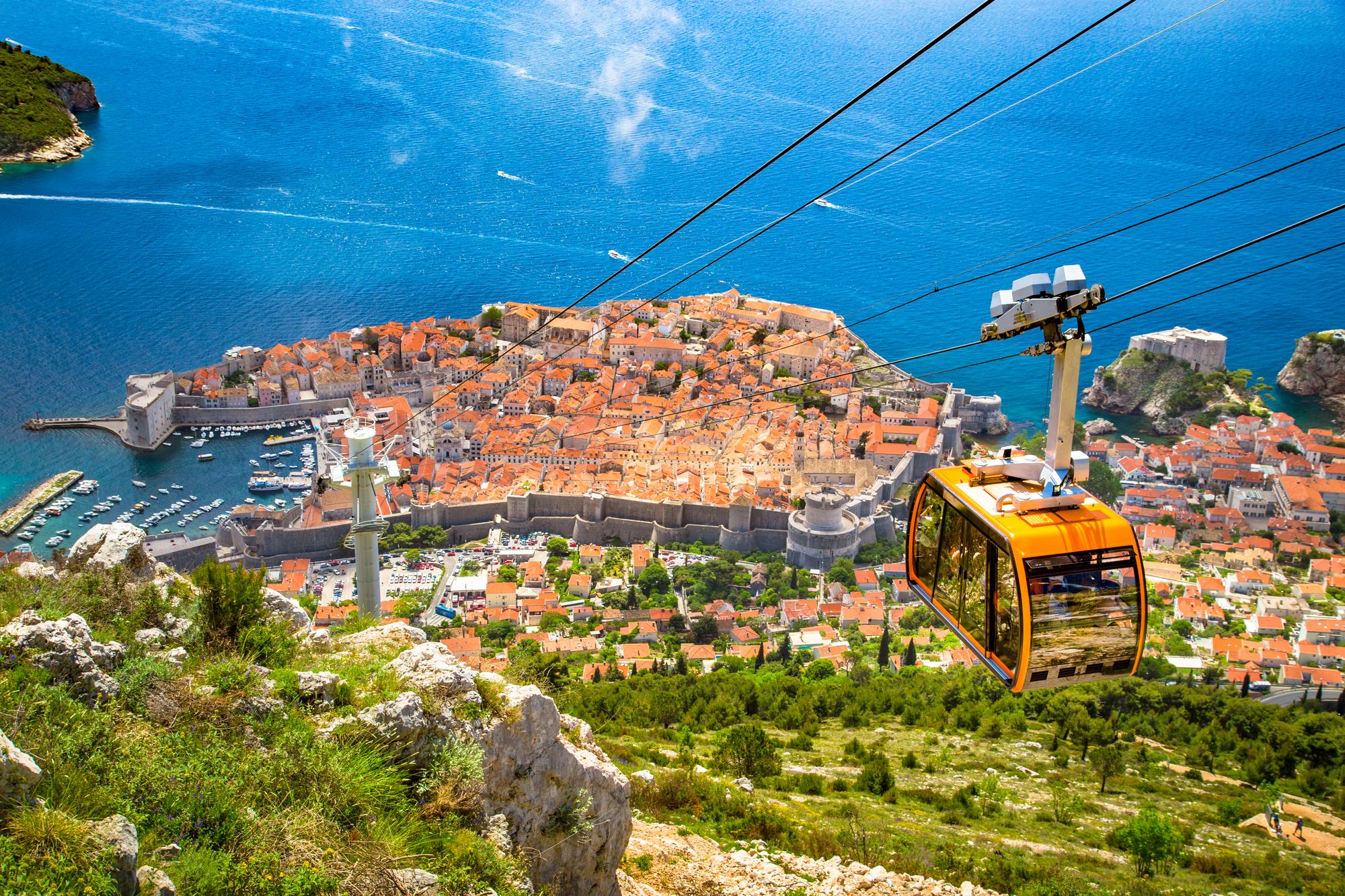 Randonnée au Mont Srđ à Dubrovnik