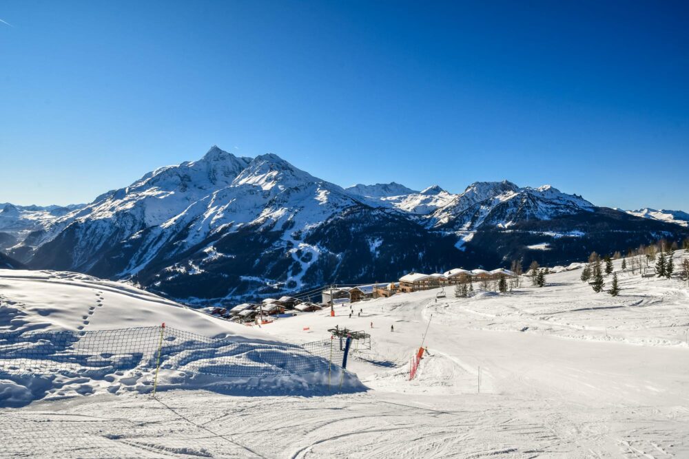 Station de ski La Rosière en Savoie, France