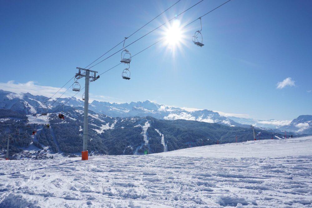 Station de ski Les Gets en Haute-Savoie, France